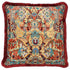 17TH CENTURY MODERN SKULL CUSHION | RED WITH RED FRINGE