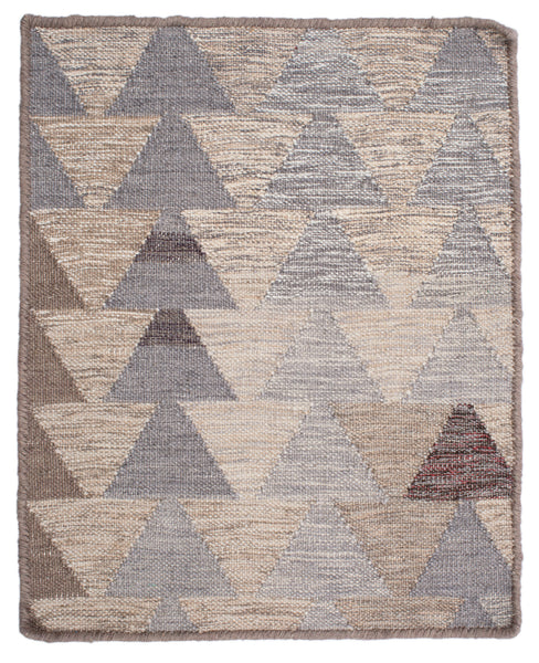 TEXTURES | VINTAGE TRIANGLES | GREY TAUPE SAMPLE